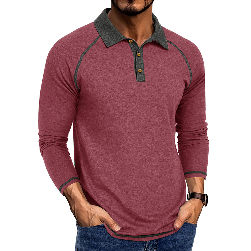 Men's Long Sleeve Polo Shirt