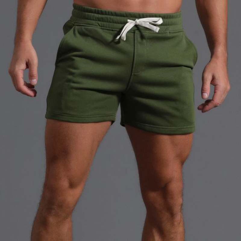 Cotton Athletic Shorts for Men - Trendy 3-Inch Shorts
