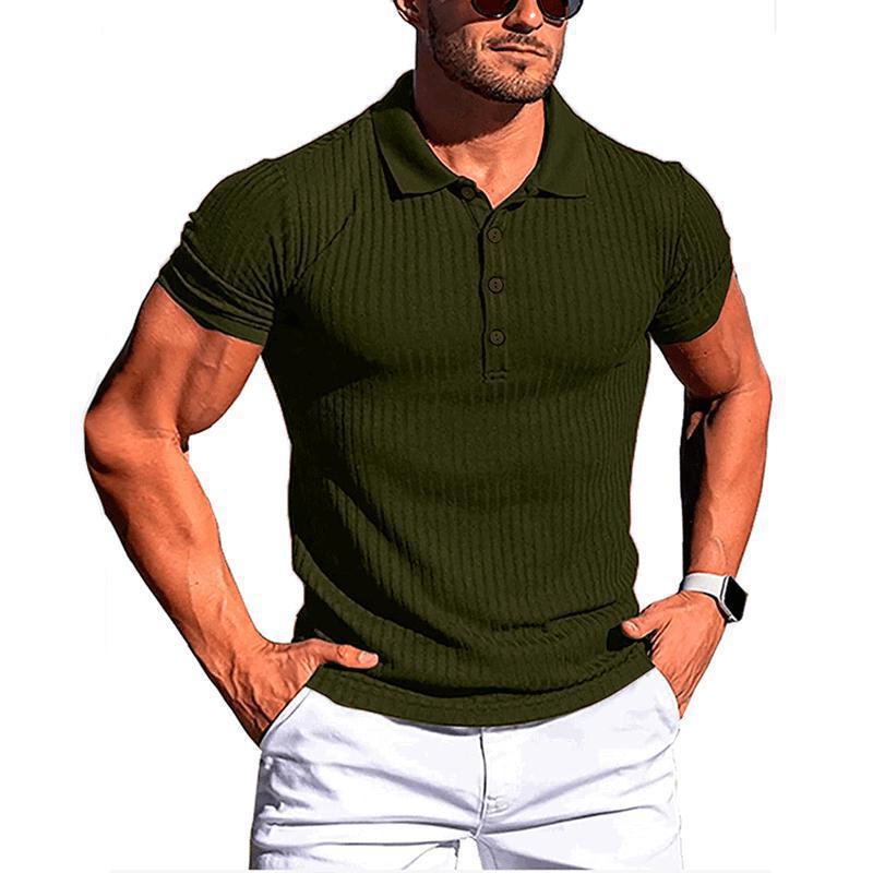 Sechrist Ribbed Fabric Short Sleeves T-shirt