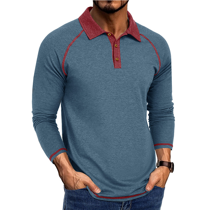 Men's Long Sleeve Polo Shirt
