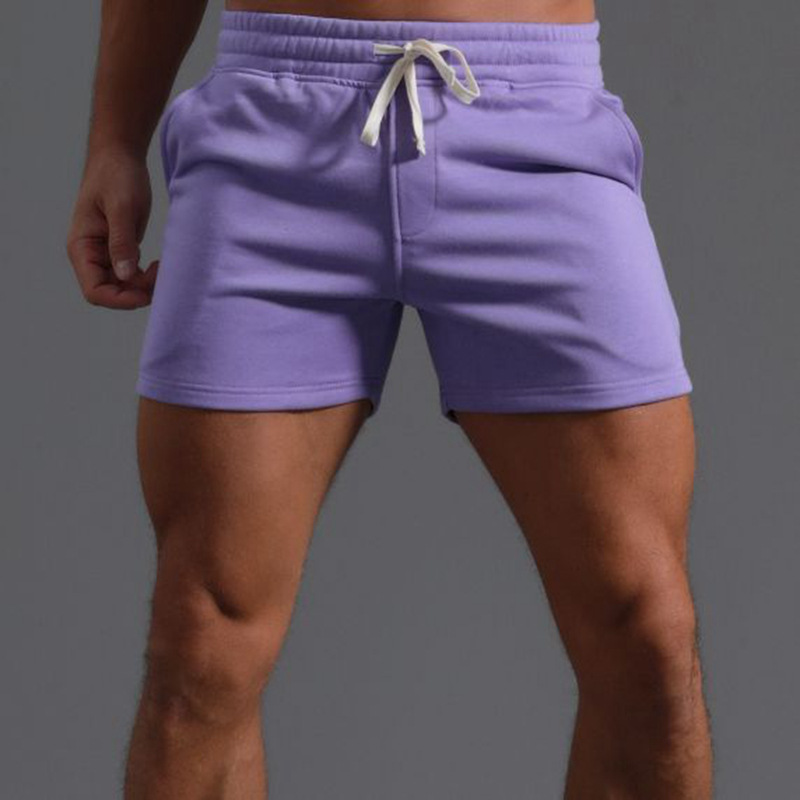 Cotton Athletic Shorts for Men - Trendy 3-Inch Shorts