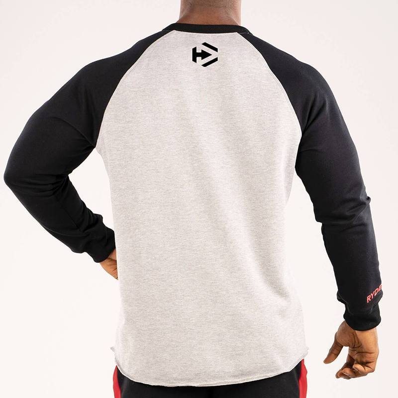 Men's Muscle Fit Cotton Baseball Long Sleeve T-Shirt