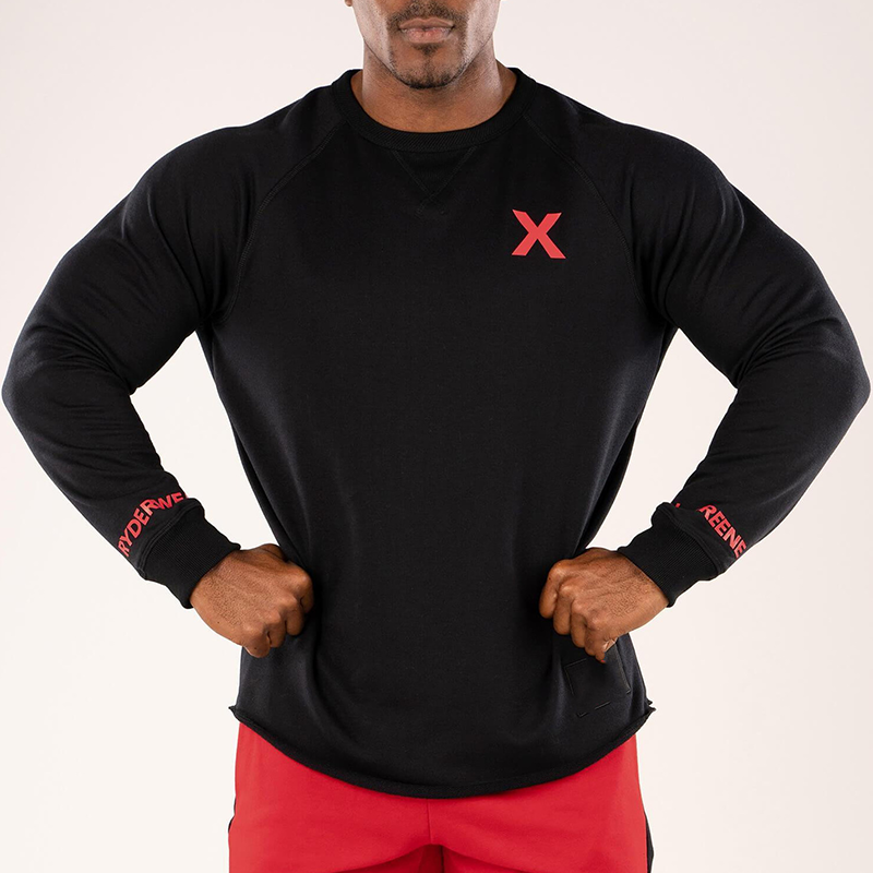 Men's Muscle Fit Cotton Baseball Long Sleeve T-Shirt