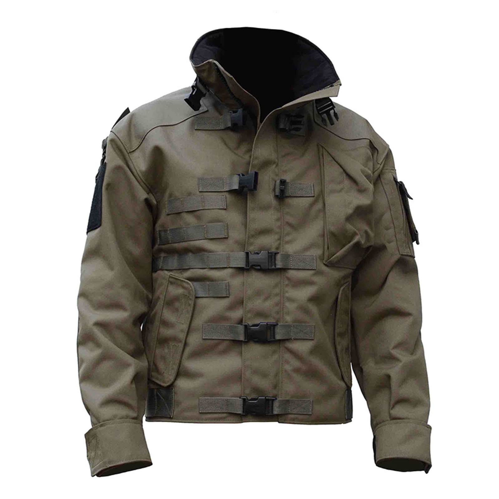 Men's Multi-pockets Thick Windproof Waterproof Motorcycle Military Tatical Jacket