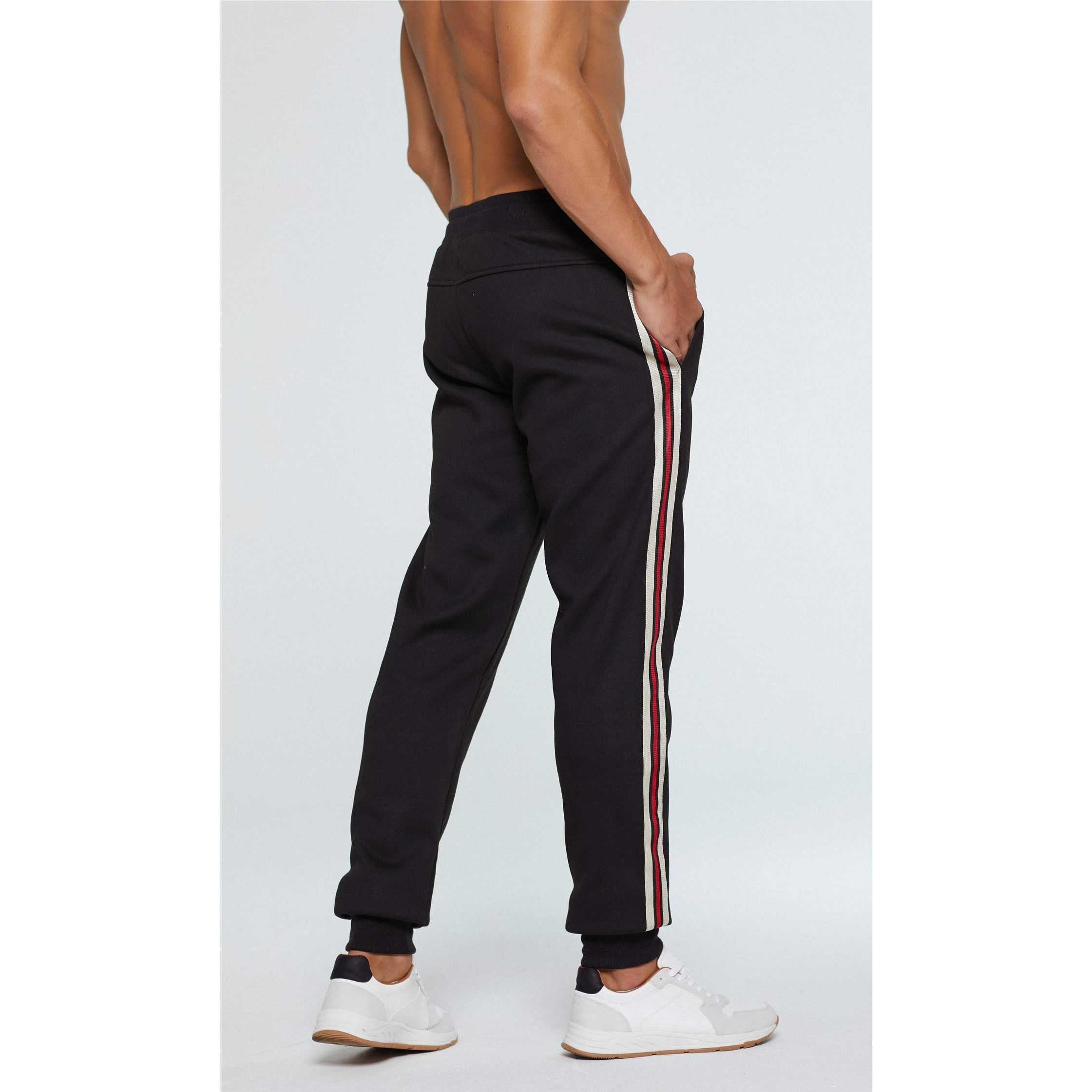 Men's Winter Sherpa Lined Fleece Sweatpants