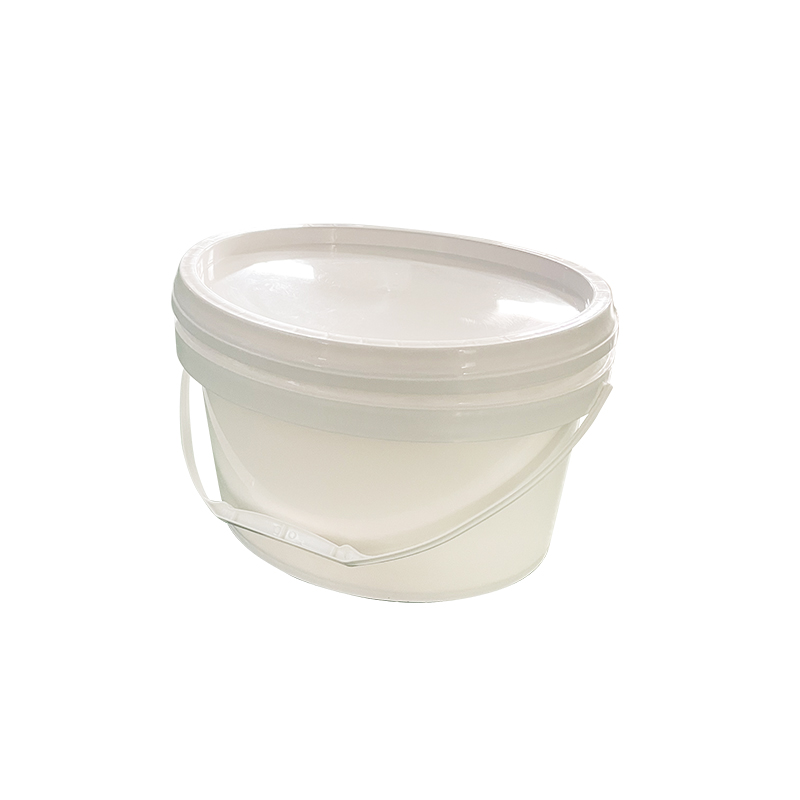 5L Multipurpose Food Storage Oval Plastic Bucket with Lid