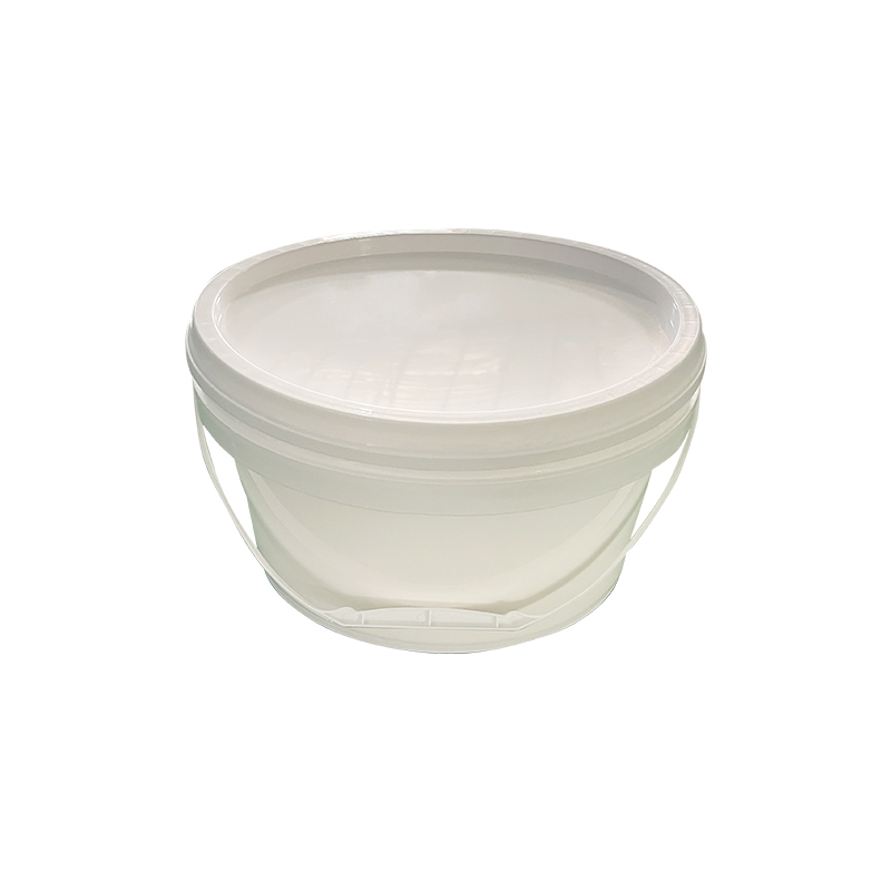 5L Multipurpose Food Storage Oval Plastic Bucket with Lid