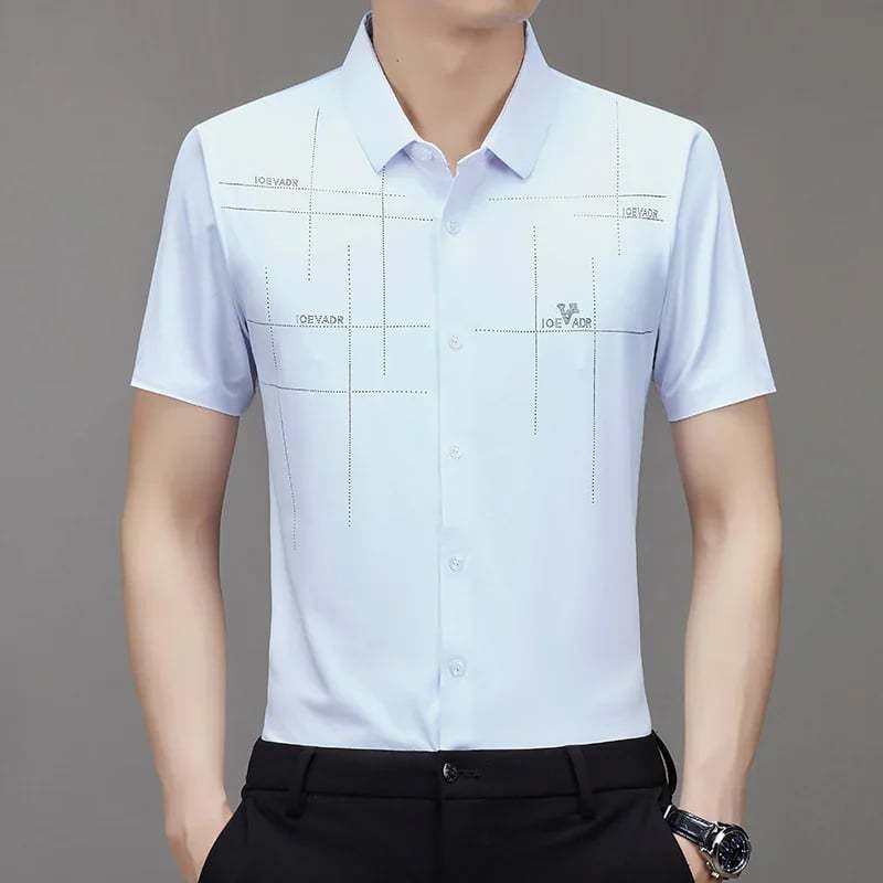 MEN'S ICE SILK BUSINESS SHIRT