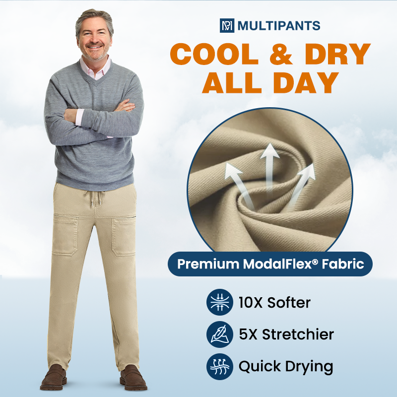 MultiPants - High Stretch Multi-pocket Durable Cargo Pants