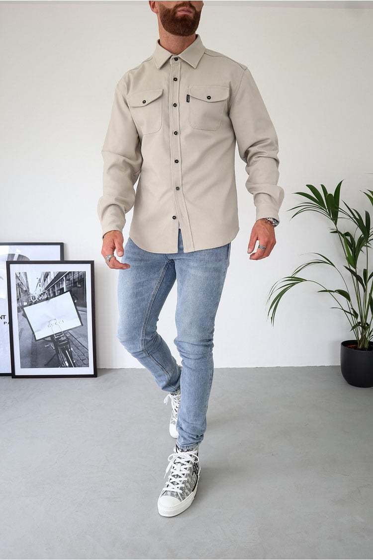 Button Down Shirt Jacket (Buy 3 Free Shipping)