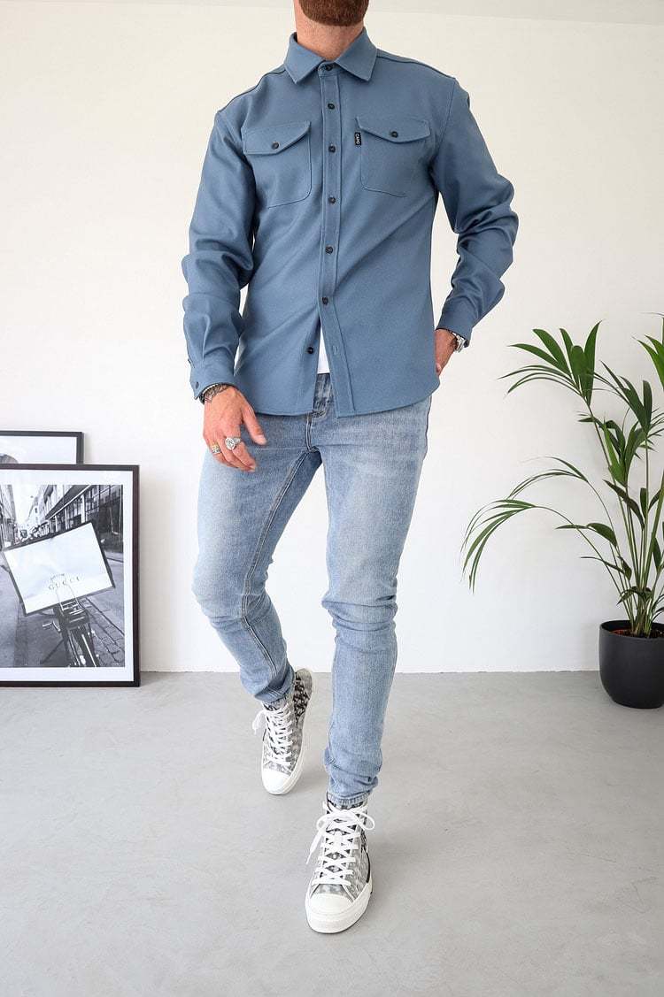 Button Down Shirt Jacket (Buy 3 Free Shipping)