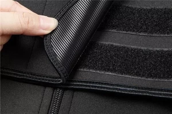 Men's Body Shaper Sauna Vest Waist Trainer Double Belt