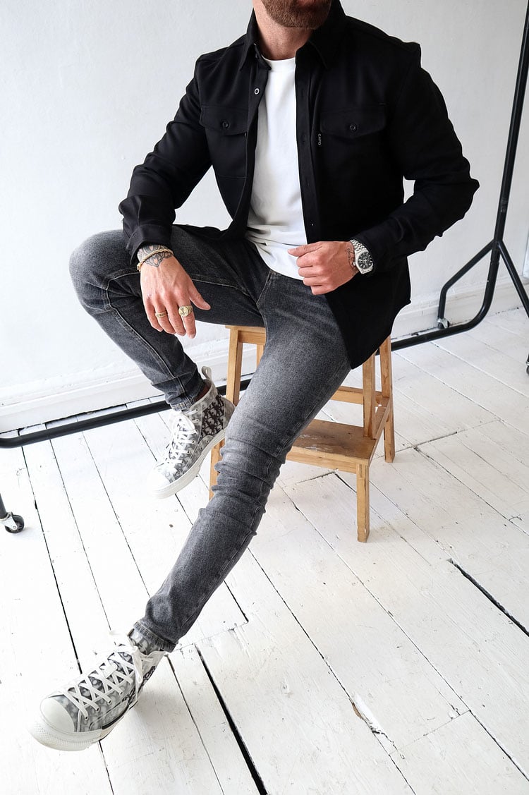 Button Down Shirt Jacket (Buy 3 Free Shipping)