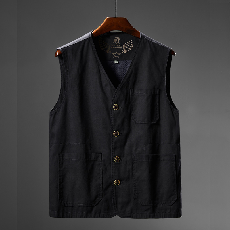 WarmthCraft Men's Eco-Vest with Retro Vest