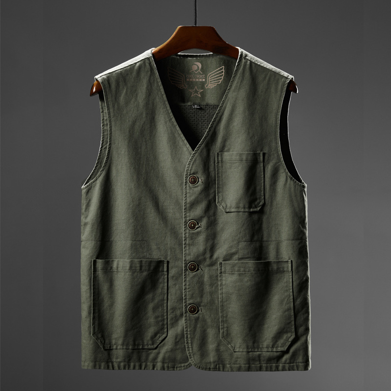 WarmthCraft Men's Eco-Vest with Retro Vest