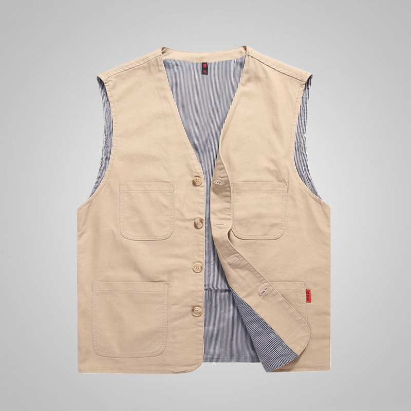 WarmthCraft Men's Eco-Vest with Retro Vest