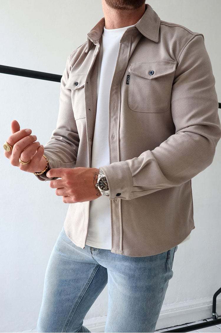 Button Down Shirt Jacket (Buy 3 Free Shipping)