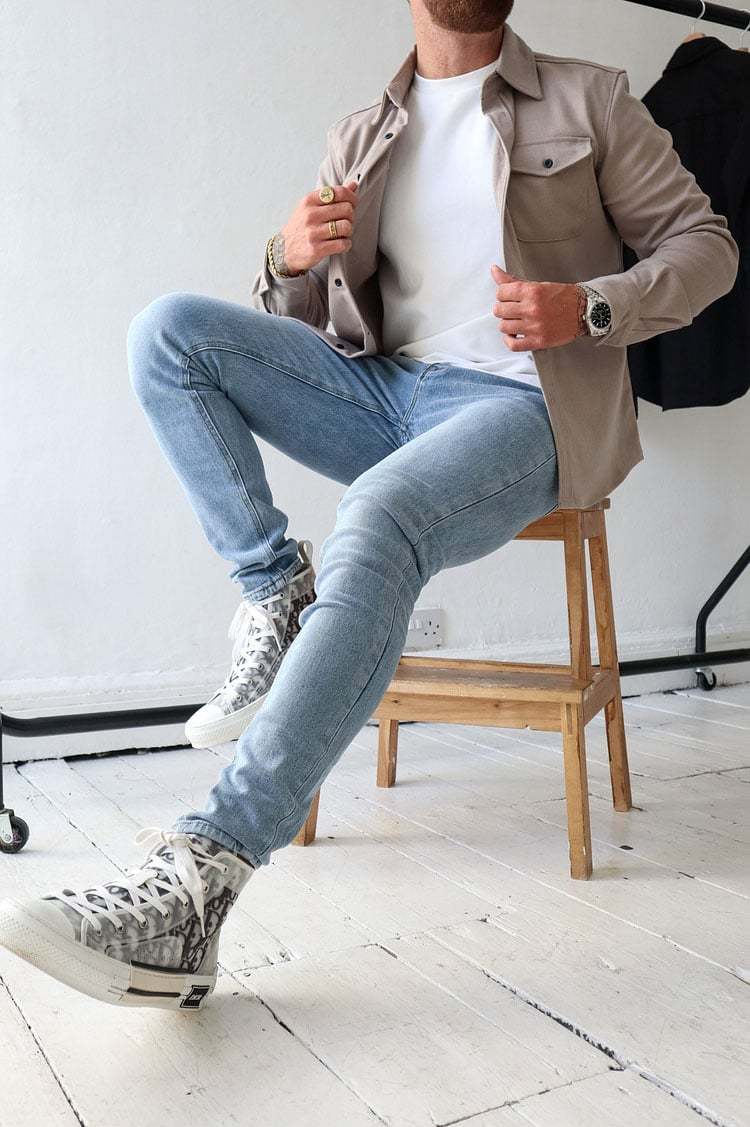 Button Down Shirt Jacket (Buy 3 Free Shipping)