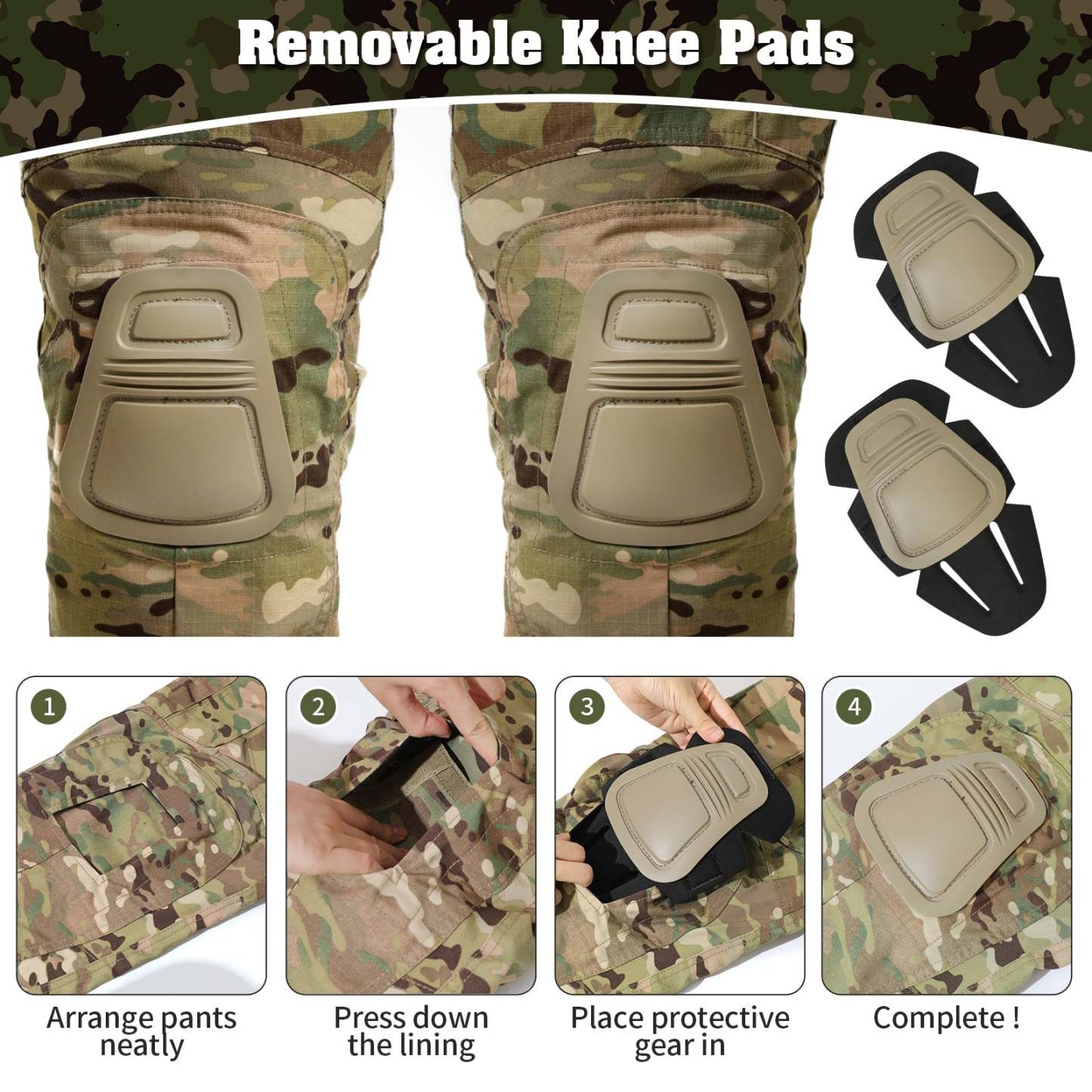 G3 Combat Pants with Knee Pads Tactical Pants - TWS USA