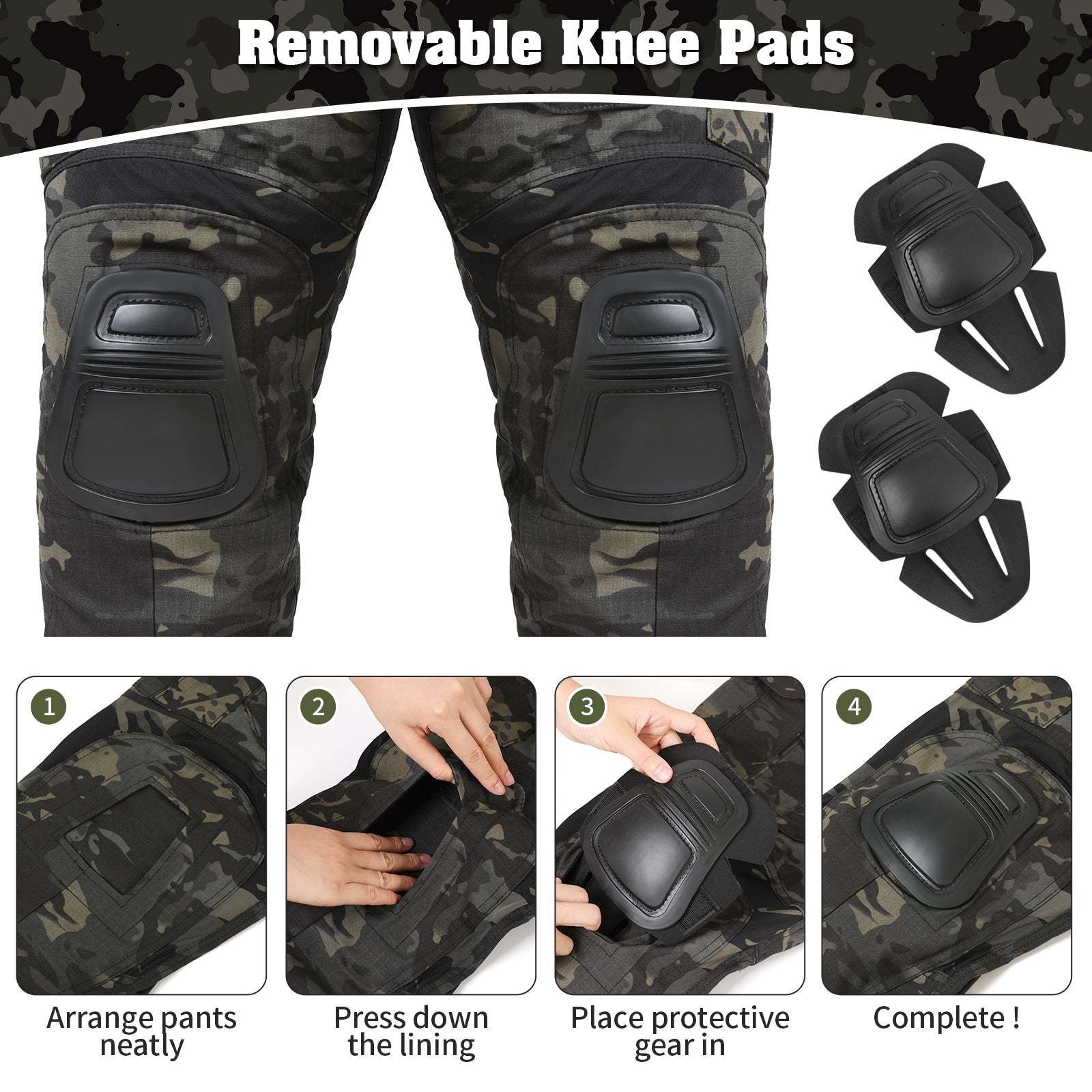 G3 Combat Pants with Knee Pads Tactical Pants - TWS USA
