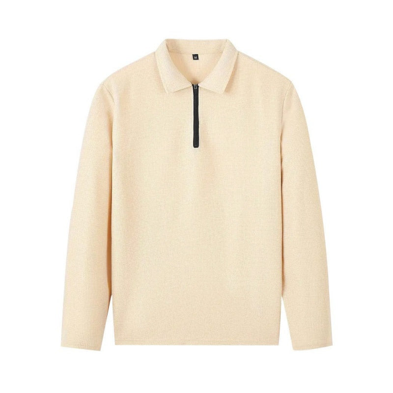 Men’s Waffle Knit Sweatshirt & Straight-Leg Pants Set