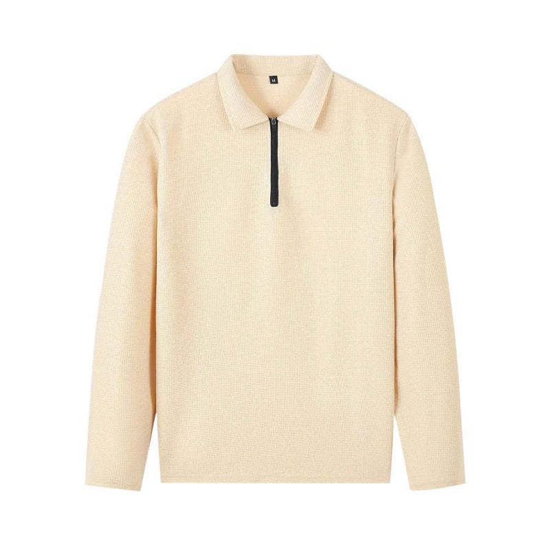 Men’s Waffle Knit Sweatshirt & Straight-Leg Pants Set