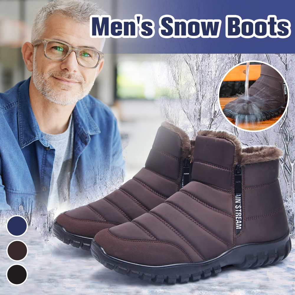 Flygooses Winter Men's Snow Boots