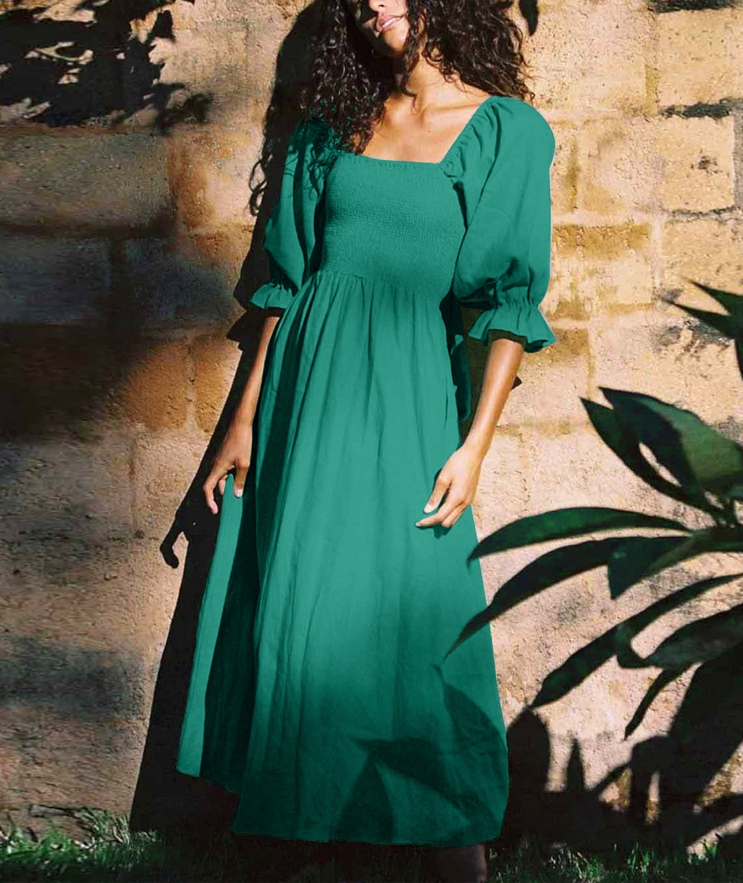 ✨✨✨FRENCH RUFFLED LANTERN SLEEVES MULTI