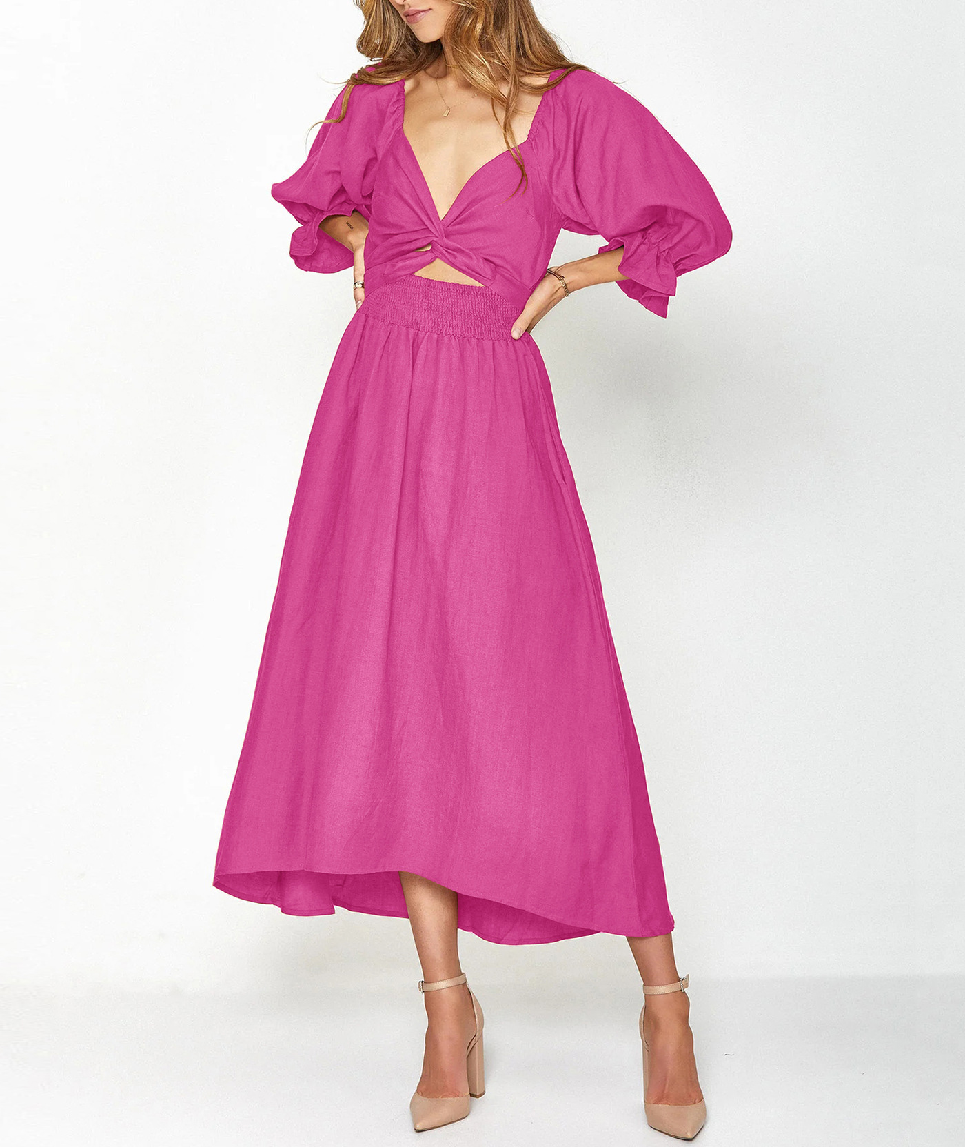 ✨✨✨FRENCH RUFFLED LANTERN SLEEVES MULTI