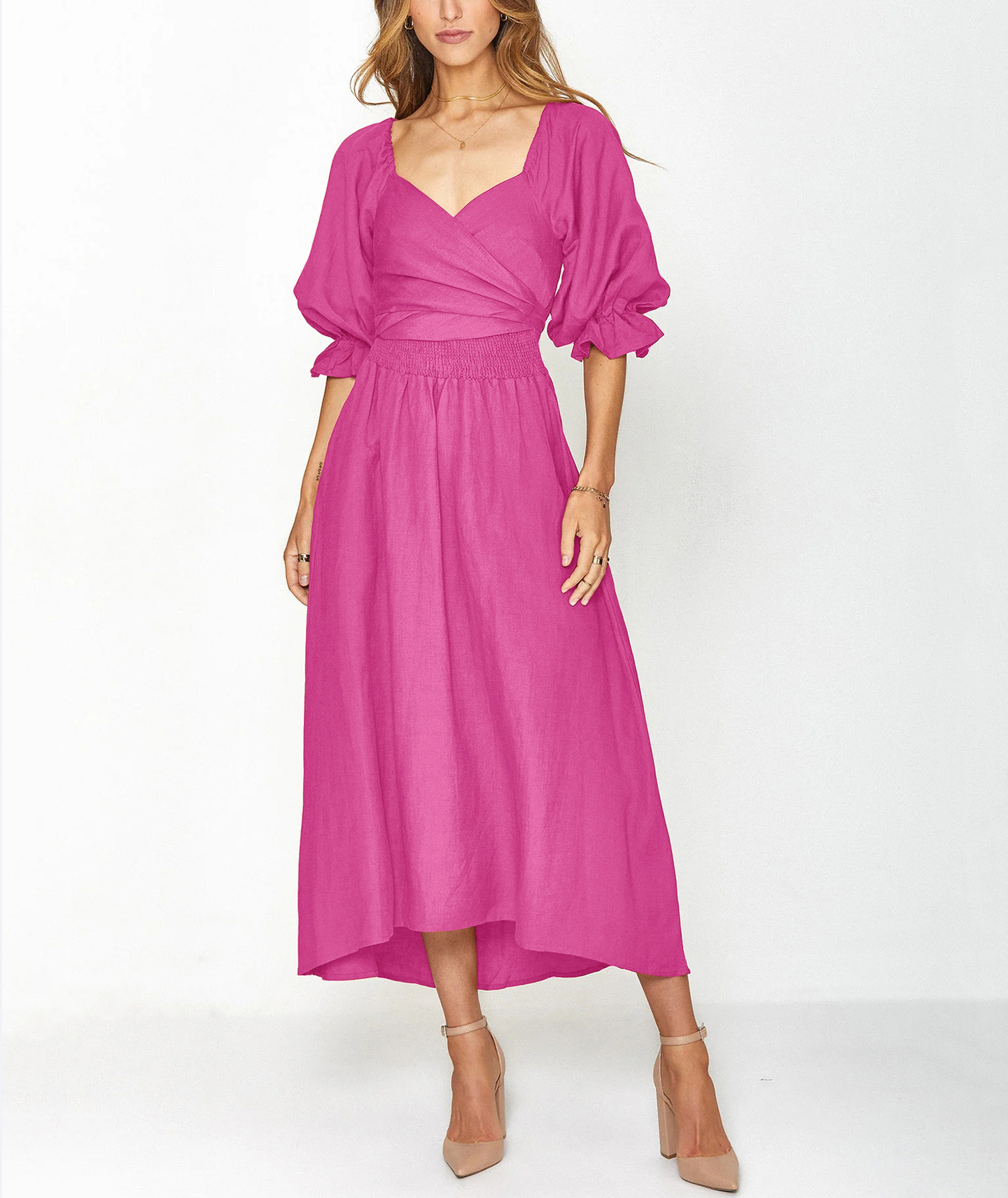 ✨✨✨FRENCH RUFFLED LANTERN SLEEVES MULTI