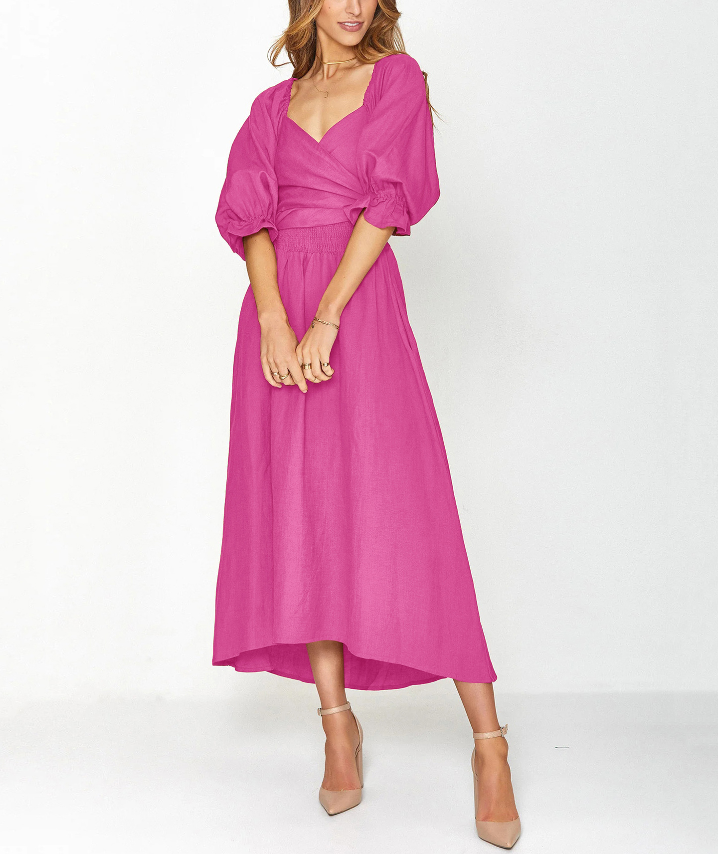 ✨✨✨FRENCH RUFFLED LANTERN SLEEVES MULTI