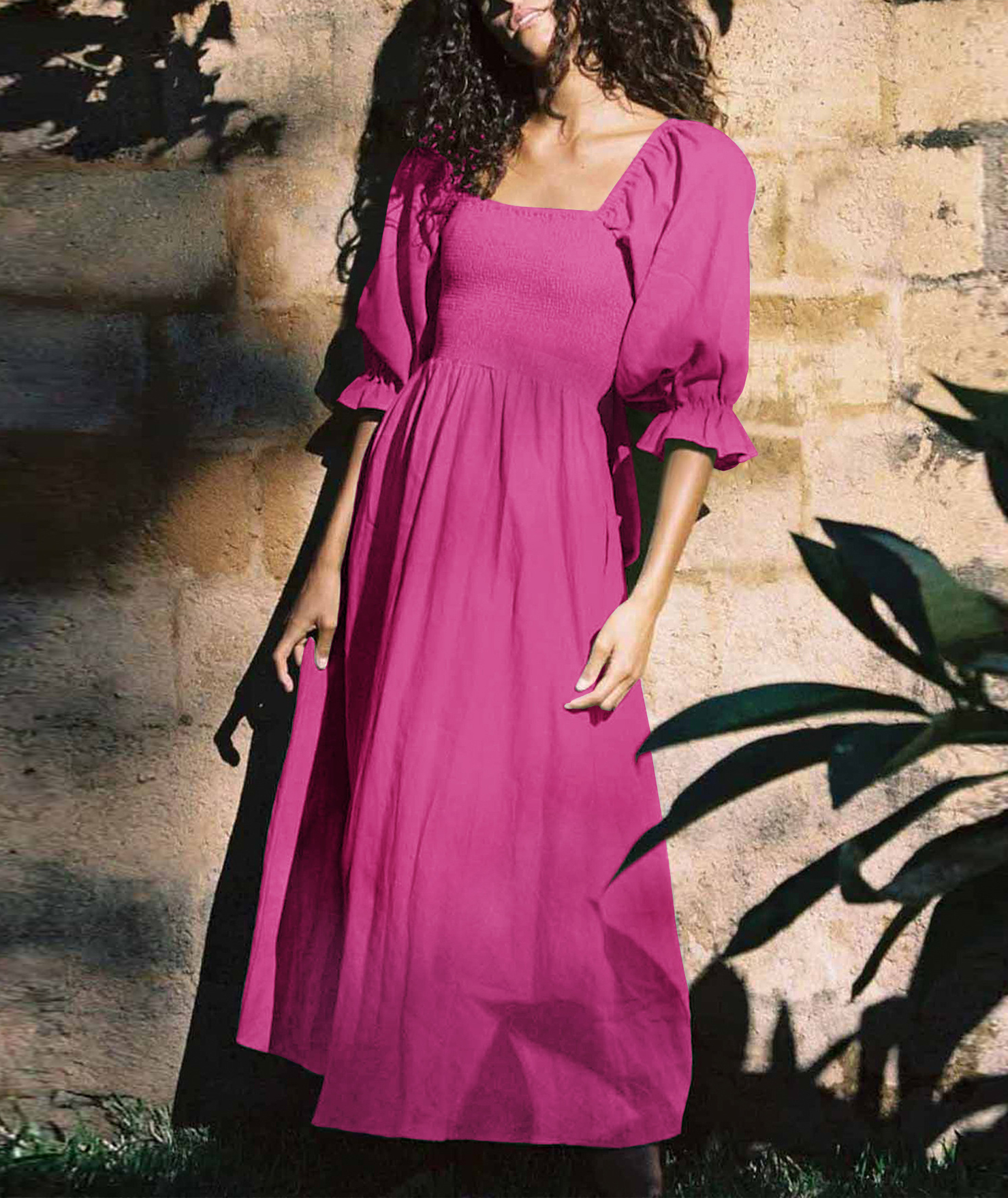 ✨✨✨FRENCH RUFFLED LANTERN SLEEVES MULTI