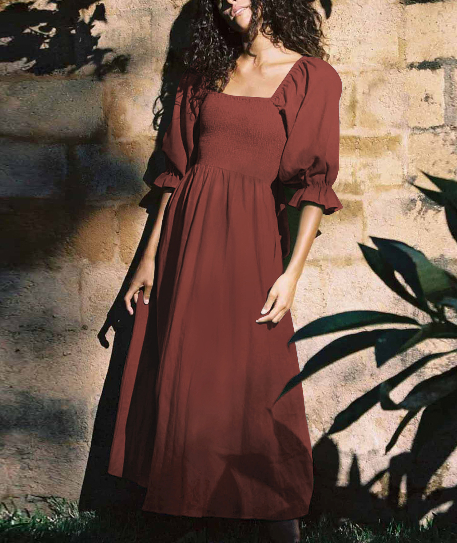 ✨✨✨FRENCH RUFFLED LANTERN SLEEVES MULTI