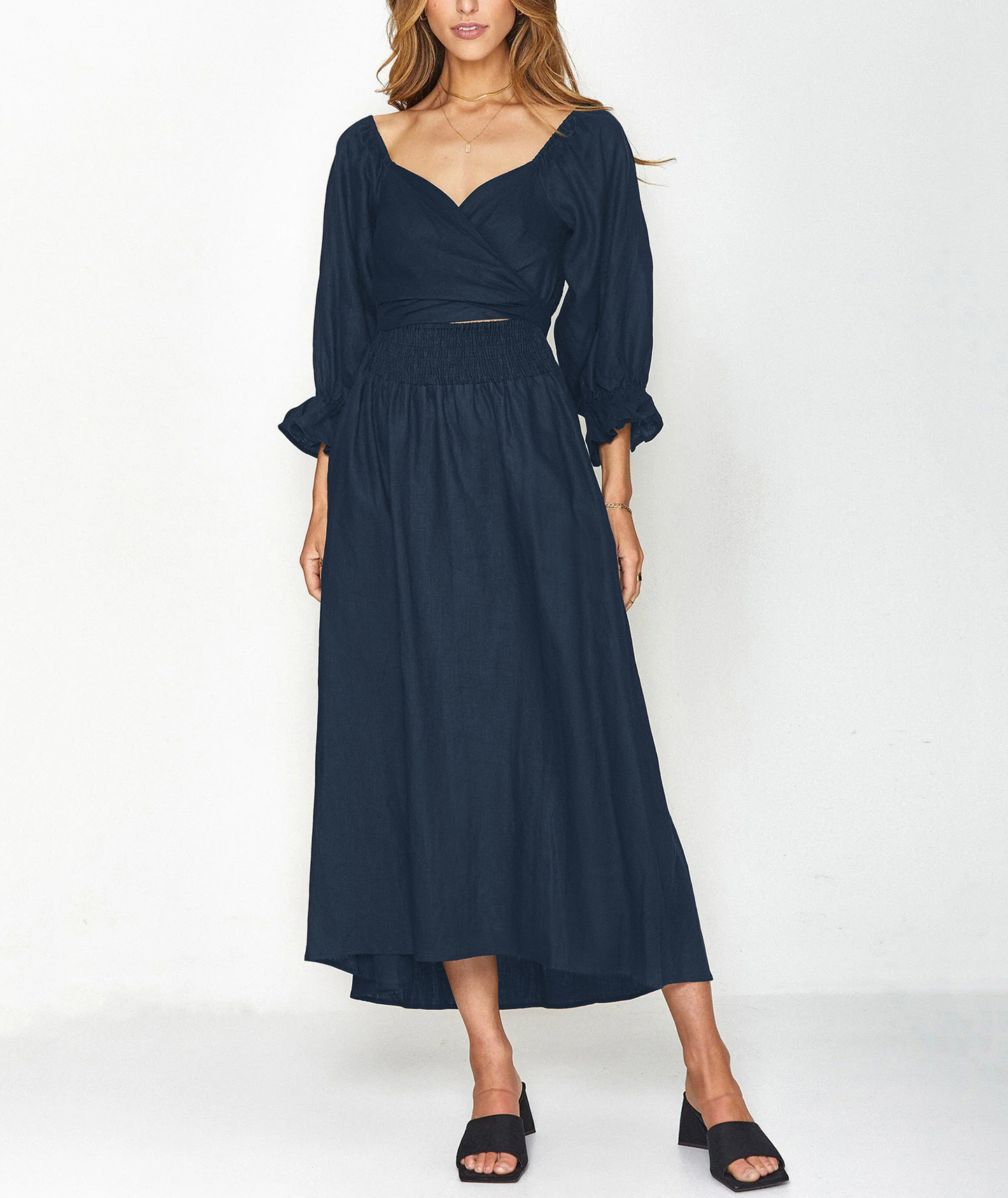 ✨✨✨FRENCH RUFFLED LANTERN SLEEVES MULTI
