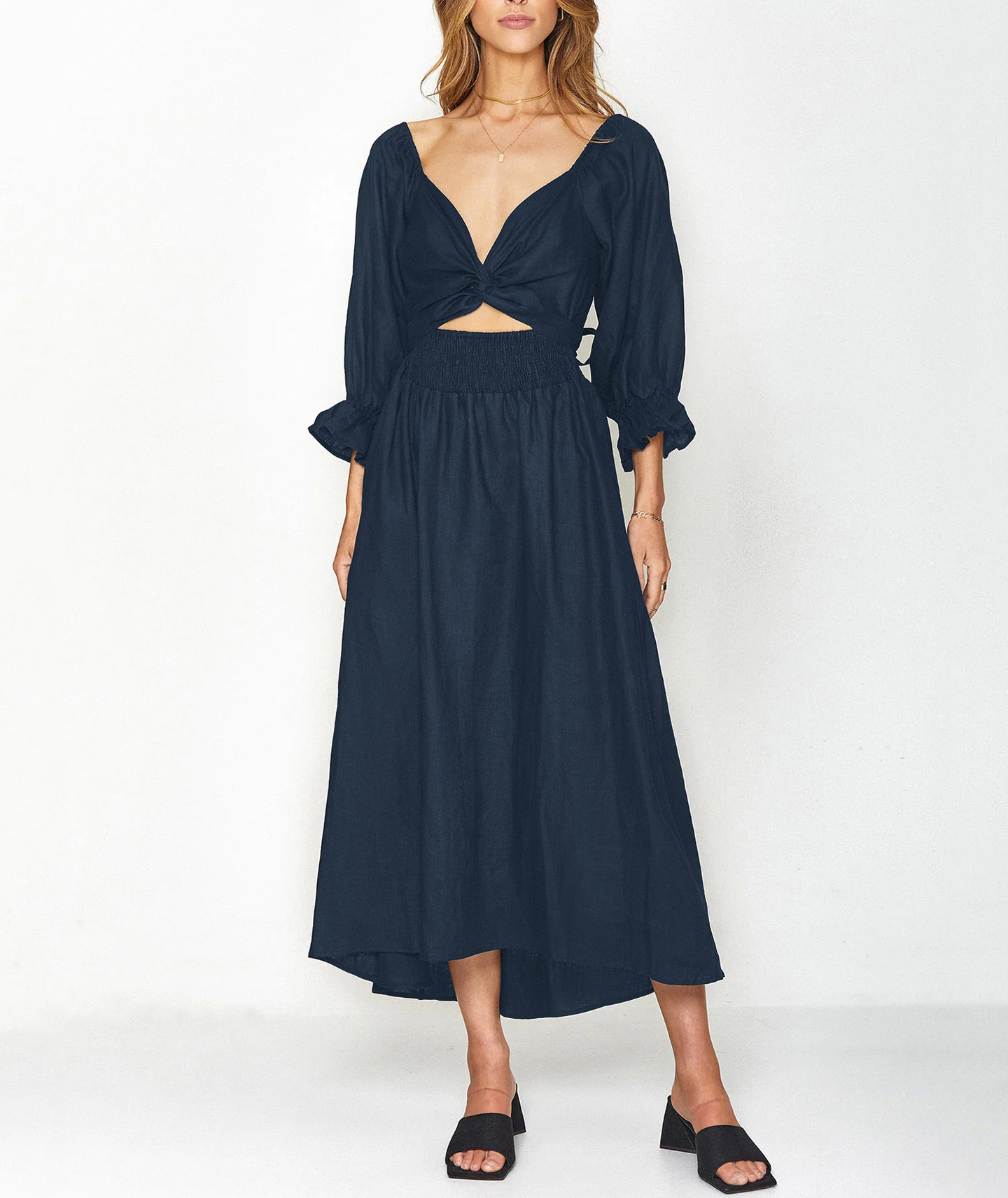 ✨✨✨FRENCH RUFFLED LANTERN SLEEVES MULTI
