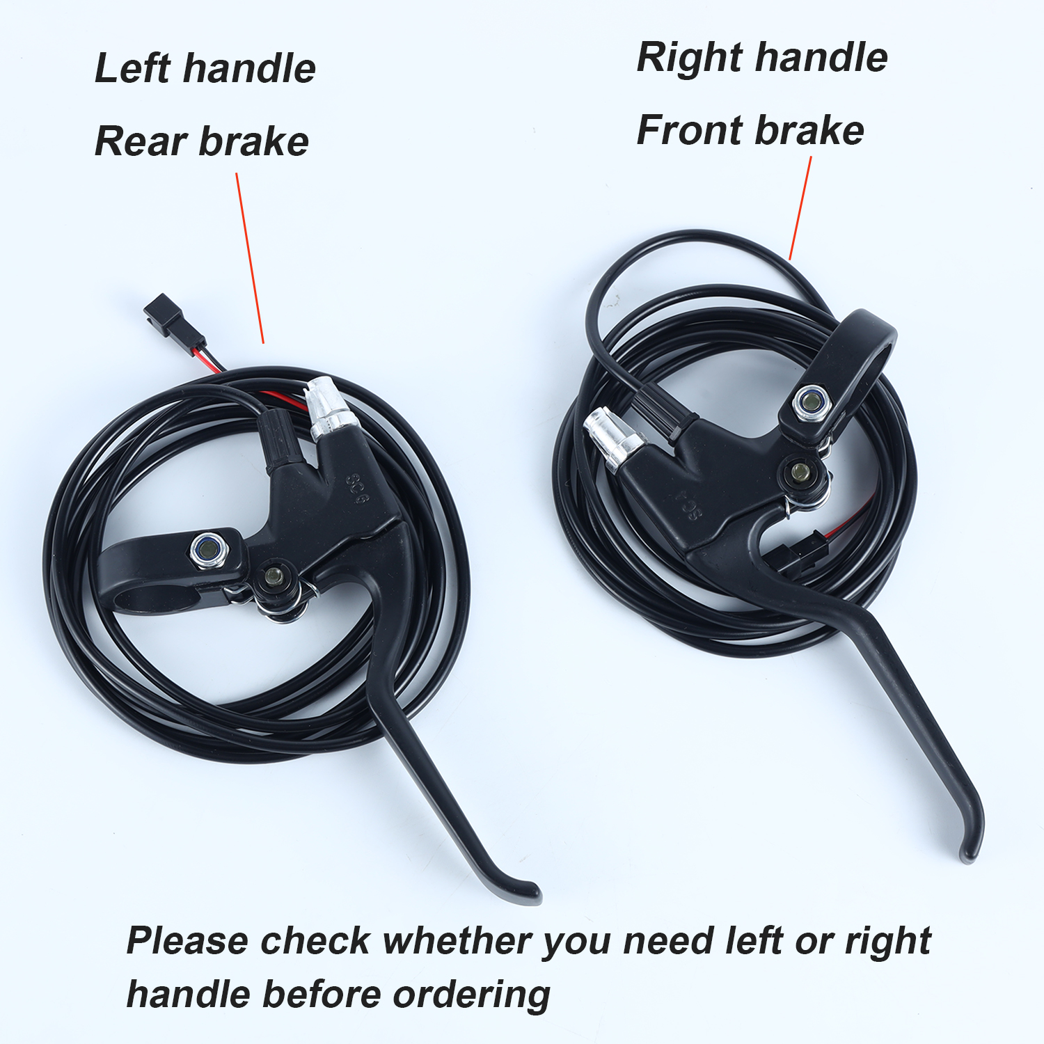 EBKAROCY 400W Ebike Right Handle, Front Brake for 14in 400W Electric Bike