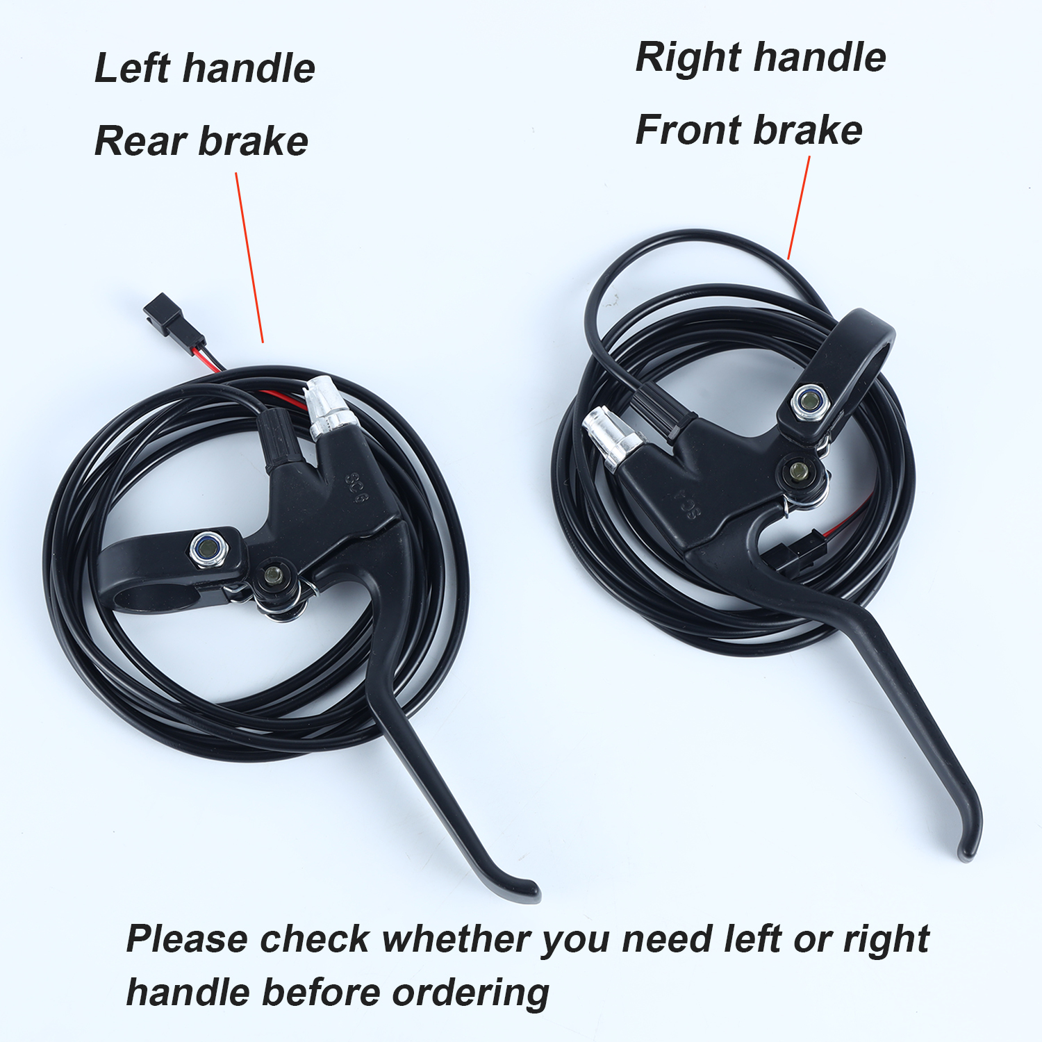 EBKAROCY 400W Ebike Right Handle, Front Brake for 14in 400W Electric Bike