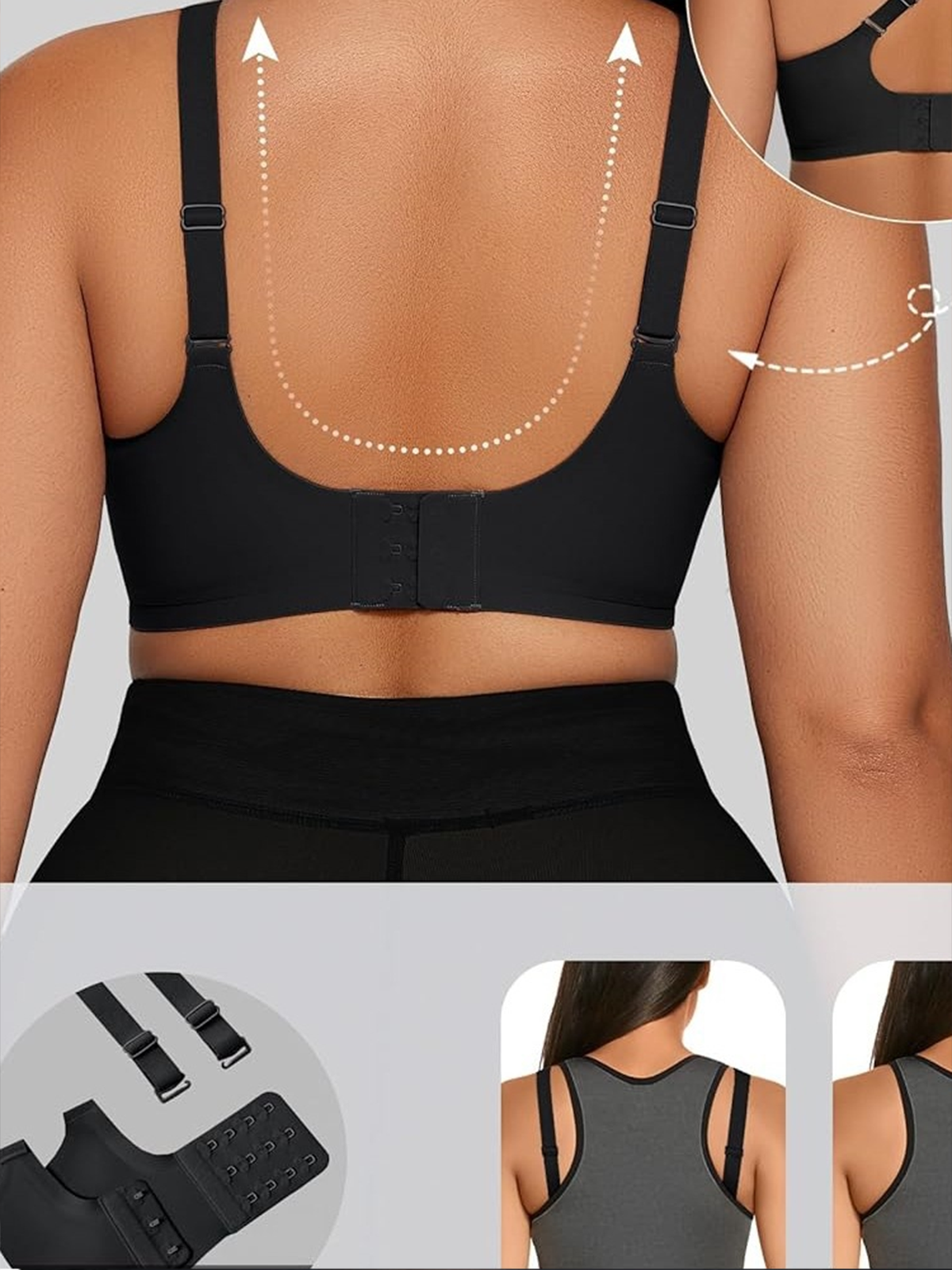 Women's Jelly Seamless Comfort Push Up Full Coverage Soft Bra