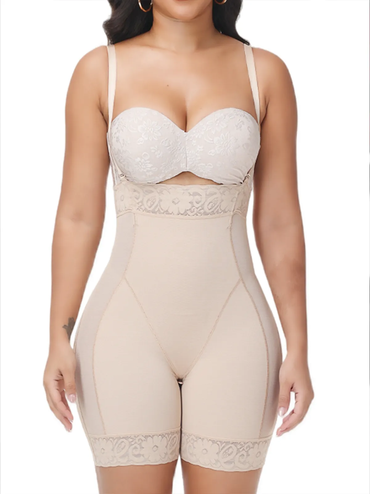 High Waisted Shaping Pants With Tummy Control Straps