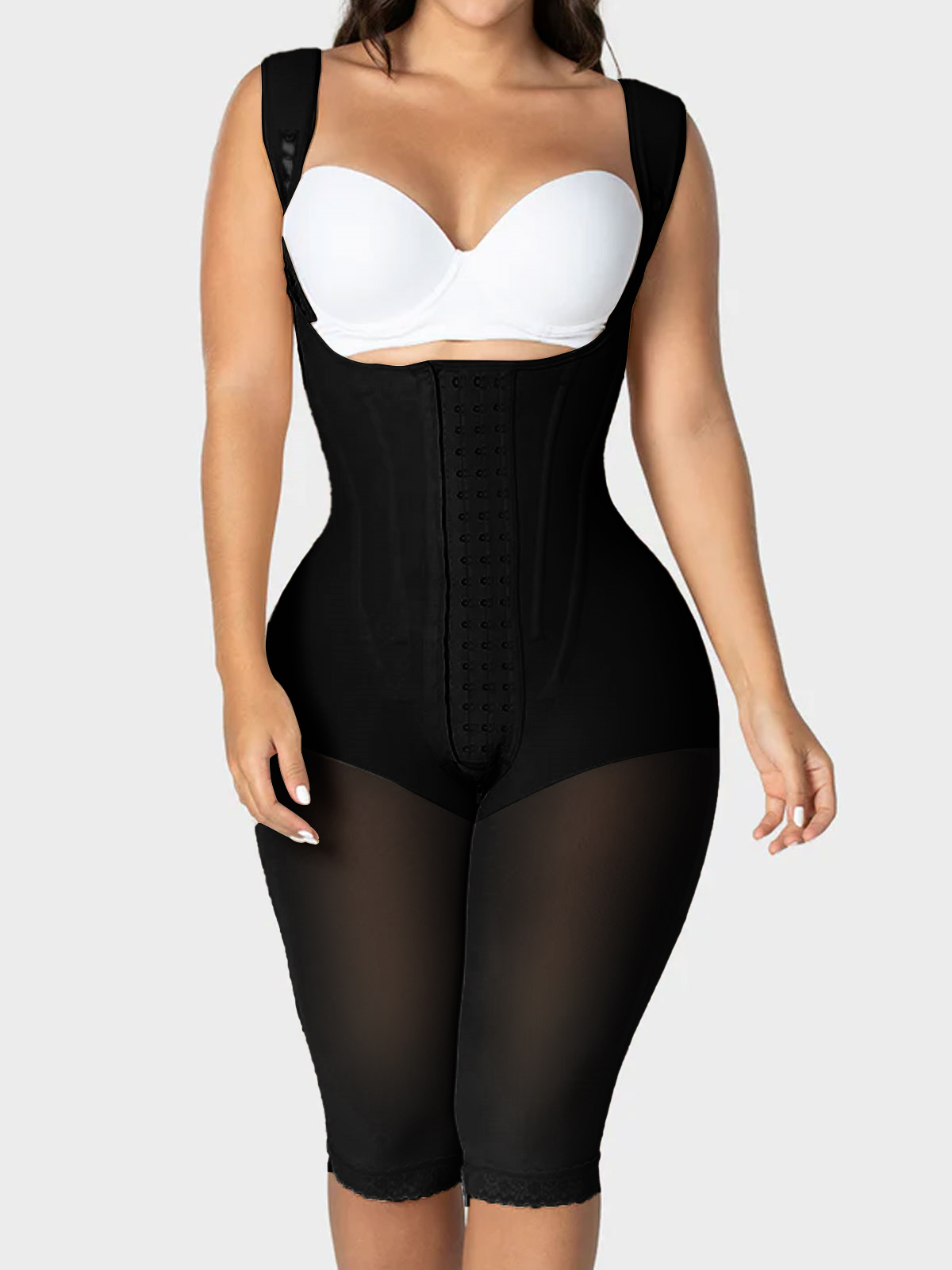 Summer Light Breathable Open Chest Sleeveless Body Shaper