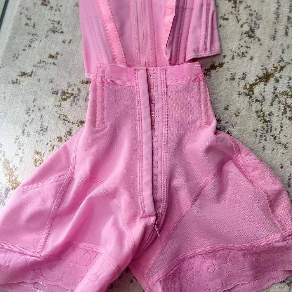 High Control Pink Booty Faja Shorts