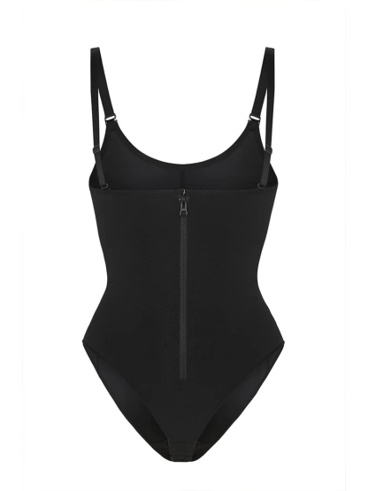 Women's Waist Trainer Slimming Shapewear Postpartum Recovery Fajas With Zipper Corset Effect Butt-Lifting Body Shaper