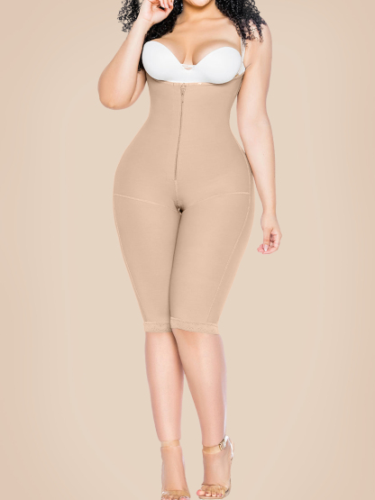 Tummy Control Invisible Zipper Faja Shapewear