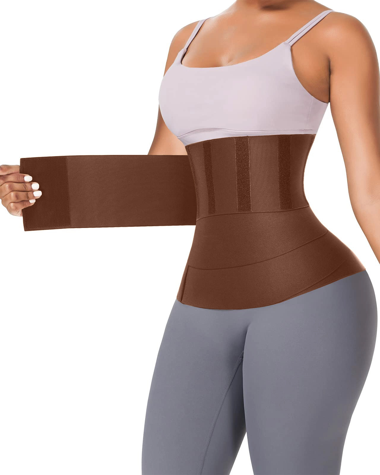 Waist Trainer for Women Belt Waist Cincher Tummy Wrap Plus Size Snatch Up Bandage