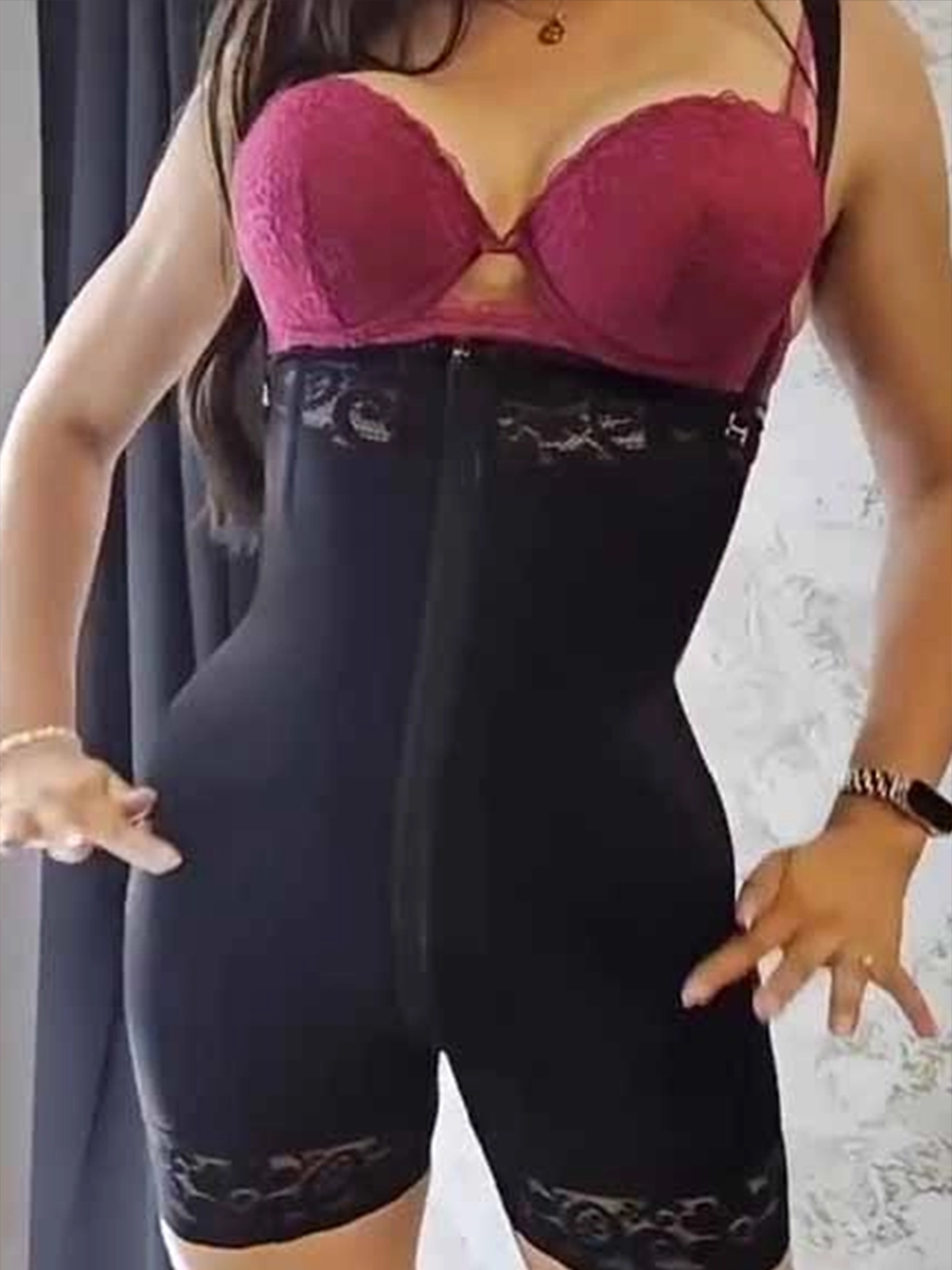 High Waist Butt Lift Zipper Shaperwear