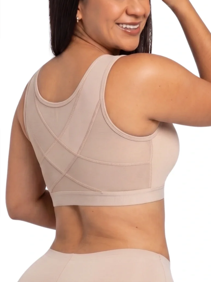 Seamless X Back Posture Support Shapewear Bra