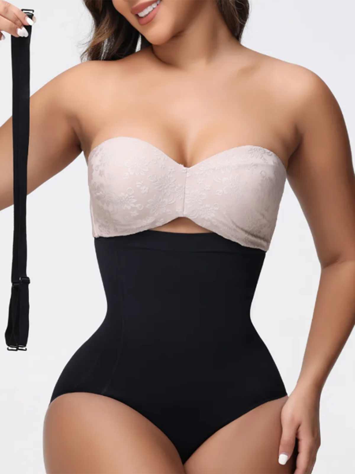 High-Rise Seamless Body Sculpting Thongs Bodysuit