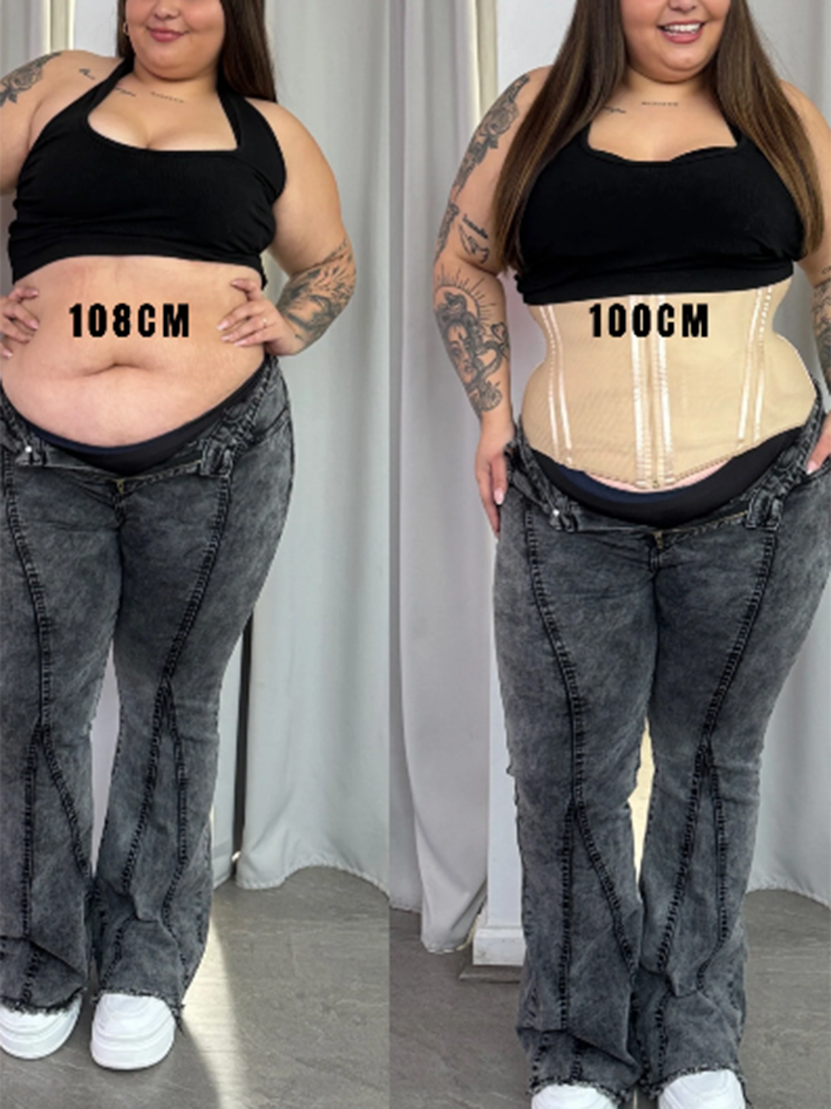 Women Double Compression Hourglass Waist Trainer