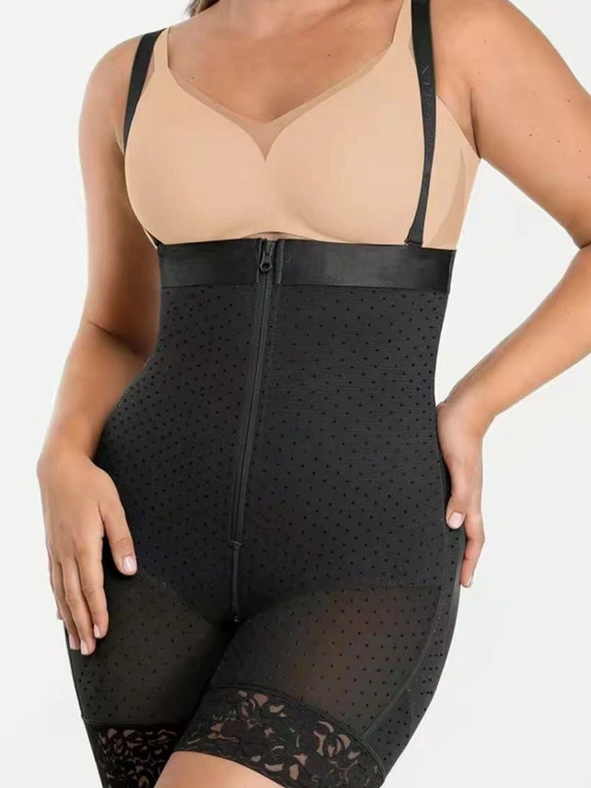 Breathable Open Chest Slimming Body Shaper