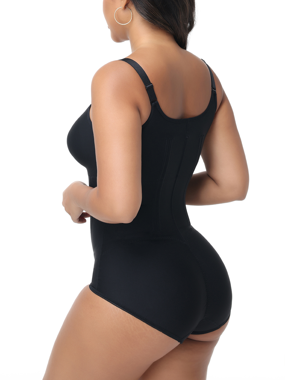 Suspender Buckle Abdominal Control Triangle Body Shaper